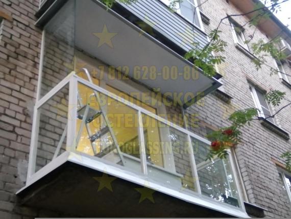 фото Балконное ограждение Дибуновская улица